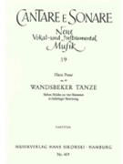 Wandsbek Dances Op. 49 - 7 four-part pieces for ad lib. setting Score by Hans Poser for Score