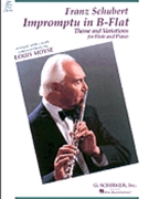 Impromptu In B-flat by Schubert Franz - Moyse Louis - for Flute and Piano