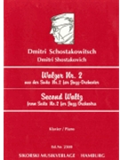 Waltz #2 From Suite #2 by Shostakovich Dmitri for Piano