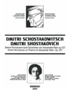 Romance Suite Opus 127 by Shostakovich Dmitri - Sop/vln/cello/pno - for High Voice