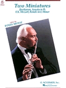 2 Miniatures by Beethoven and Mozart - Moyse Louis - for Flute and Piano