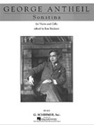 Sonatina by Antheil George - Erickson Ron - for Str Duet