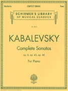 Sonatas Complete by Kabalevsky Dmitri - Rosenthal - for Piano
