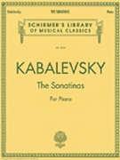 Sonatinas Opus 13 1 & 2 by Kabalevsky Dmitri - Vosgerchian - for Piano