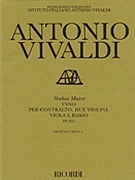 Stabat Mater RV621 by Vivaldi Antonio Lucio for Score
