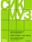 Five Pieces by Shostakovich Dmitri - Atovmian Levon - for