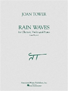 Rain Waves by Tower Joan for Piano Trio (Vln/clar/pno)