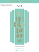 1st Book Of Tenor Solos Part 2 by Various - Boytim Joan - for Vocal Collection (Pt 2 Bk/cd)