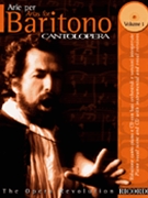 Arias For Baritone Volume 1 by Various for Bar Voice w/ (Cantolopera - Vol 1)