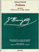Poliuto by Donizetti Gaetano for Opera Voc