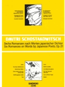 6 Romances for Tenor and Piano by Shostakovich Dmitri for