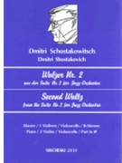 Second Waltz (from Jazz Suite No. 2) by Shostakovich Dmitri for Violin