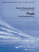 Symphony #5 Finale by Shostakovich Dmitri - Righter Charles - for Concert Band