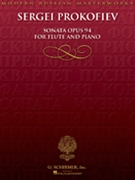 Sonata Opus 94 D Major by Prokofiev Sergei for Flute and Piano