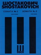 Sonata #2 Opus 61 by Shostakovich Dmitri for Piano
