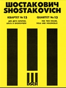 Quartet #15 Parts Opus 144 by Shostakovich Dmitri for Str Quartet P