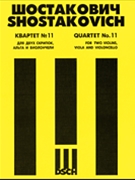 Quartet #11 Parts by Shostakovich Dmitri for Str Quartet P