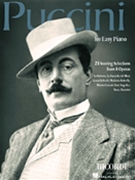 Puccini For Easy Piano by Puccini Giacomo for Piano