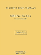 Spring Song by Thomas A R for Cello Solo