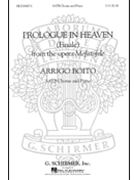 Prologue In Heaven by Boito Arrigo for SATB