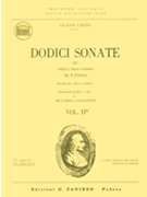 Sonate Op2 Volume 2 For Violin 12 Sonatas by Tartini Giuseppe for Violin Collection
