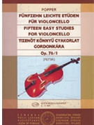 15 Easy Studies Op. 76/I by Popper David - Pejtsik Arpad - for