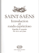 Introduction and Rondo capriccioso Op.28 by Saint-Saens Camille - Bizet Georges - for