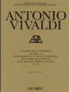 Laudate Pueri Dominum Salmo 112 Rv 601 by Vivaldi Antonio Lucio for Mini Score