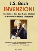Inventions by Bach Johann Sebastian - Di Natale Marco - for Elec Bass