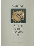 Games for Piano - Volume 7 by Kurtag Gyorgy - Jatekok - for Piano