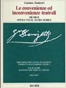 Le Convenienze Ed Inconvenienze Teatrali by Donizetti Gaetano for Opera Voc (Vol I and Ii)