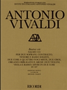 Beatus Vir by Vivaldi Antonio Lucio for SATB (W/satb Solos)