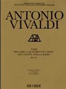 Credo by Vivaldi Antonio Lucio for SATB