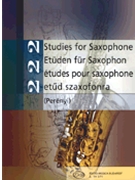 222 Studies For Saxophone by Various - Perenyi Eva and Peter - for Alto Saxophone M