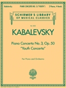 Concerto #3 Opus 50 Youth Concerto by Kabalevsky Dmitri - Frank Marcel - for 2 Piano 4 Hands