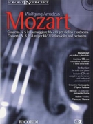 Concerto #5 In A Major Kv 219 by Mozart Wolfgang Amadeus for Violin and Piano (W/cd)