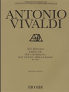 Nisi Dominus by Vivaldi Antonio Lucio for Vocal Solo