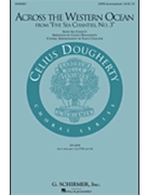 Across The Western Ocean by Dougherty Celius - Crocker Emily - for SATB