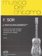 L'encouragement Fantasia For Two 2 Guitars