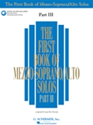 1st Book Of Mezzo/Alto Solos Part 3 by Various - Boytim Joan - for Mezzo-Soprano (Part 3 - w/Audio Access)