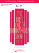 1st Book of Baritone/Bass Solos Part 3 by Various - Boytim Joan - for Bass Vocal (Pt 3 Bk/CD)