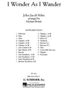 I Wonder As I Wander (full Score) by for