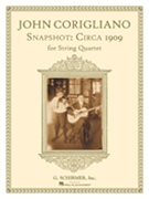Snapshot - Circa 1909 by Corigliano John for Str Quartet