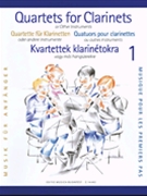 Clarinet Quartets For Beginners Volume 1 by Various - Fricsovszkyperenyi - for Bb Clarinet (Vol 1)