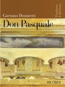 Don Pasquale by Donizetti Gaetano for Study Score