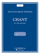 Chant by Thomas Augusta Read for Viola and Piano