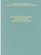 Edizione Nazionale Delle Opere Di Andrea Gabrieli - Volume 7 by Gabrieli Andrea for Score