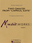 2 Dances From Capriol Suite by Warlock Peter - Vinson Johnnie - for Concert Band