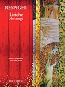 Liriche by Respighi Ottorino for Medium High Voice