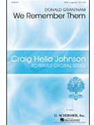 We Remember Them by Grantham Donald for SATB a cappella